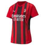 Camisolas de futebol AC Milan Mulher Equipamento Principal 2021/22 Manga Curta